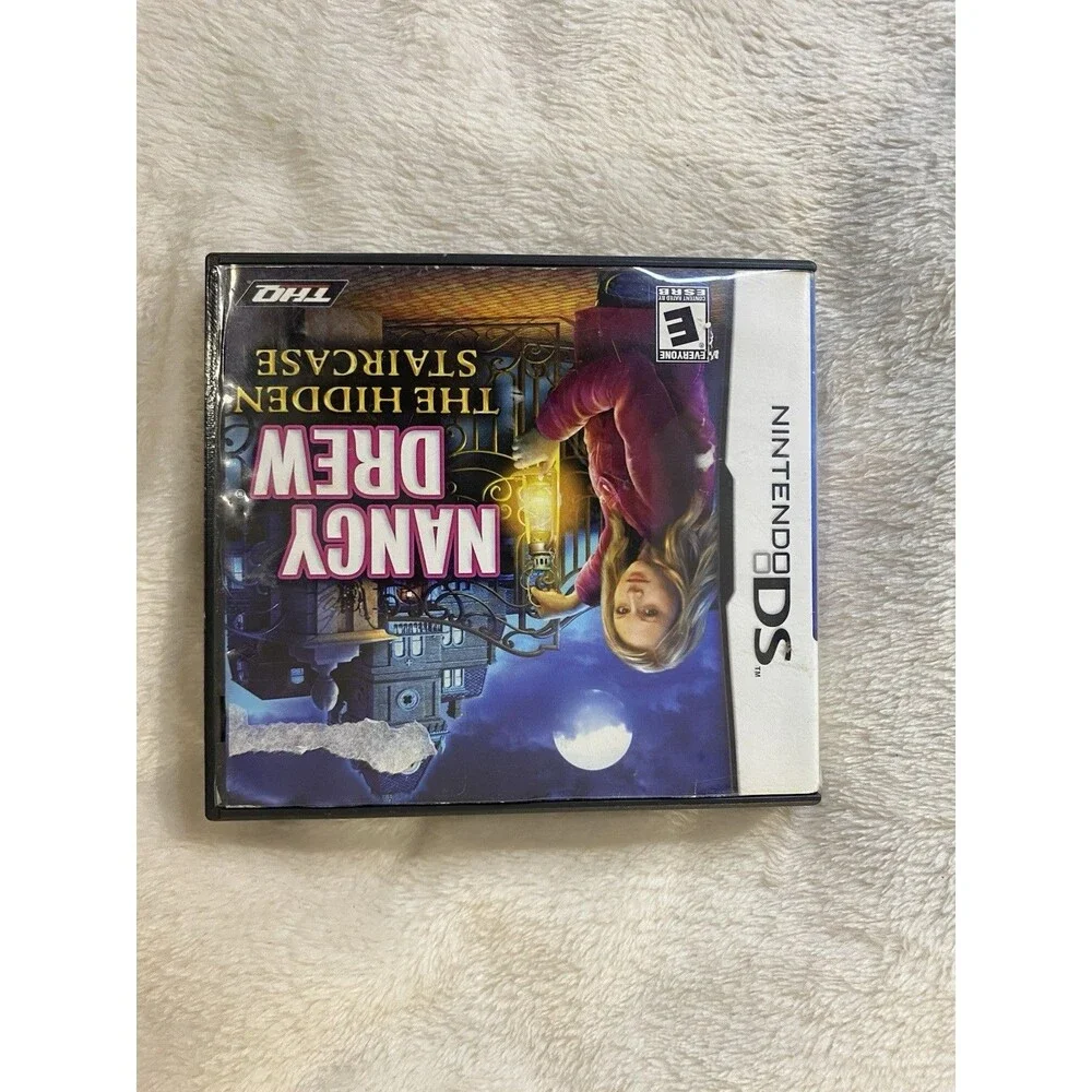 Nintendo DS Nancy Drew The Hidden Staircase THQ Mystery Adventure Game Nostalgia